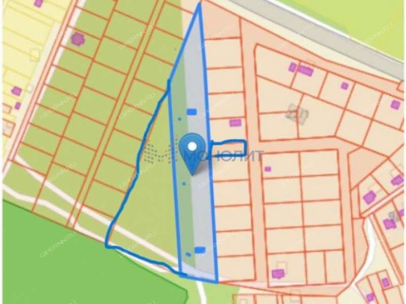 земельный участок 2 107 соток - деревня Бушнёво